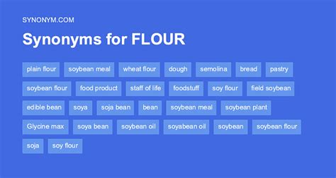 flour antonyms|antonym for flour.